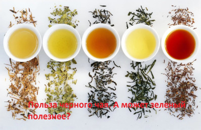 ​Польза черного чая. А может зеленый полезнее?