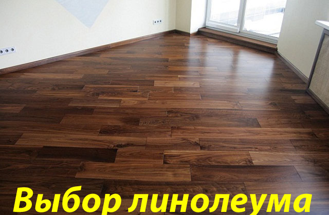 Выбор линолеума