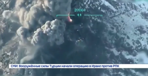 Турция бомбит позиции курдских повстанцев